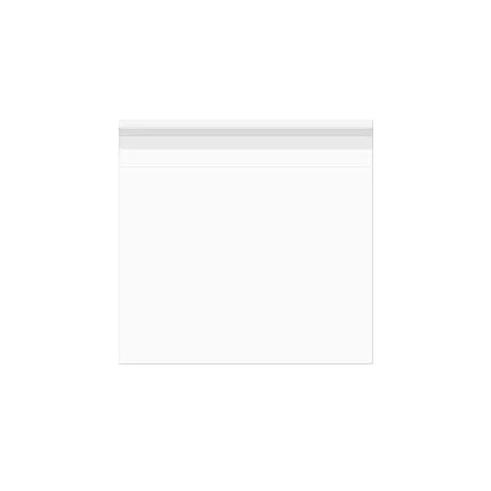 Plastic Bags 25.9x25.6cm Transparent Peel and Seal