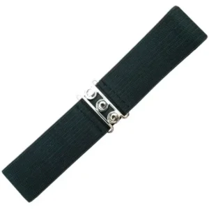 Banned Elastischer Gürtel Schwarz