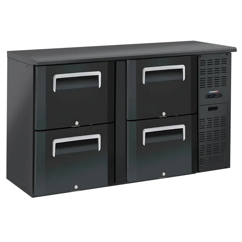 Casselin Barkühlschrank 2 x 2 Schubladen