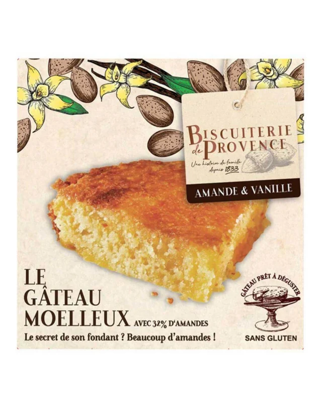 Kleiner Mandelkuchen mit Vanille 120 g