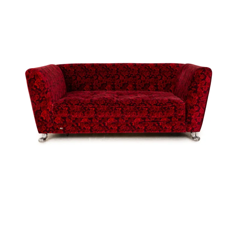 Bretz Monster Stoff Zweisitzer Rot Sofa Couch Schlaffunktion Funktion