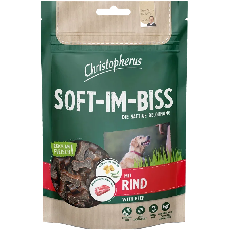 Christopherus Soft-Im-Biss Rind 125 g