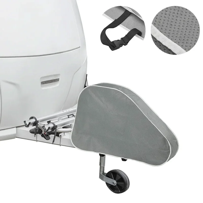 Deichselhaube universal Deichsel Abdeckung für Wohnwagen, Anhänger 92x59x17cm – APT