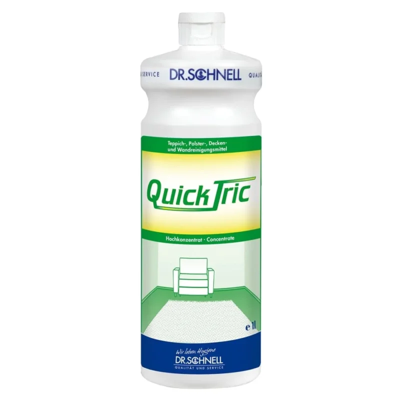 Dr. Schnell Quick Tric Teppich-, Polster-, Decken- und Wandreinigungsmittel 1 Liter Flasche