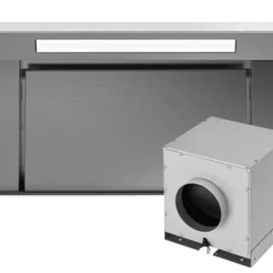 Falmec Downdraft 90 Tischhaube Edelstahl