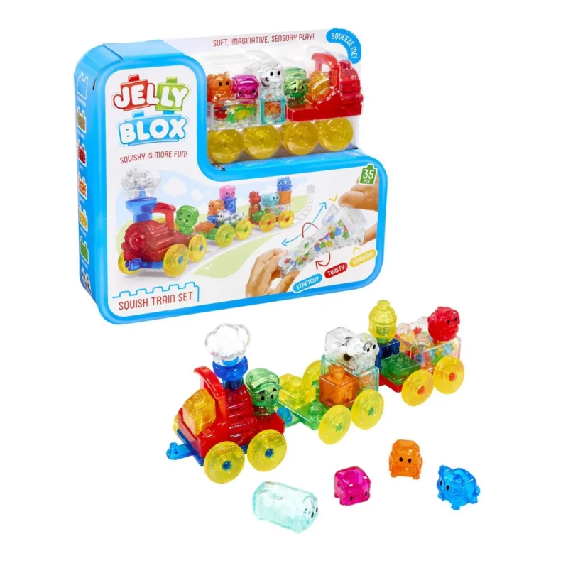 Goliath Toys - Jelly Blox Squish Train Set