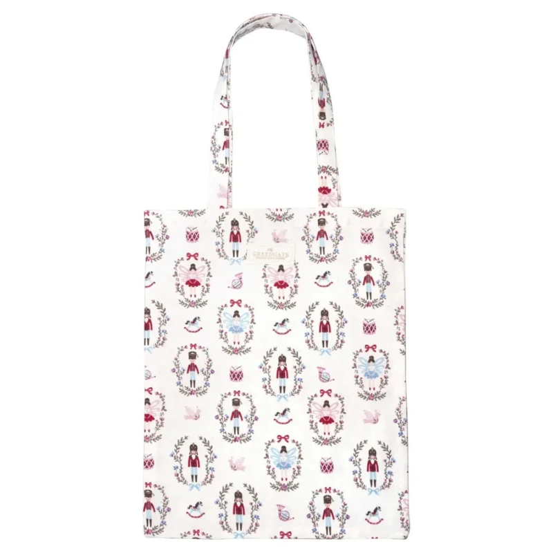 Baumwolltasche "Cindarella" - 34x45 cm (Weiß)