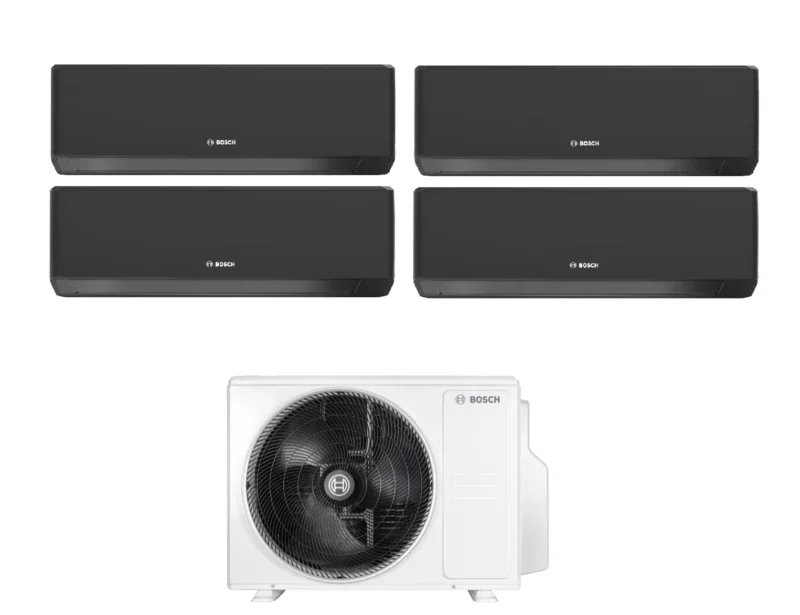 junkers bosch condizionatore quadri split bosch climate 7000i black 7999 con 5000m 1054 e r 32 wi fi integrato