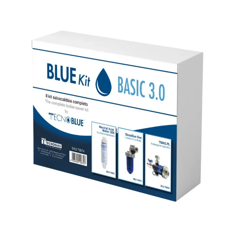 immagine-1-tecnogas-kit-salvacaldaia-tecnogas-bluekit-professional-basic-3-0-defangatore-filtro-magnetico-dosatore-polifosfati-neutralizzatore-di-condensa-ean-8058699198357