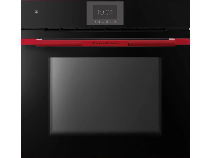 Küppersbusch B 6550.0 SE8 K-Series.5 Backofen Schwarz/Hot Chili