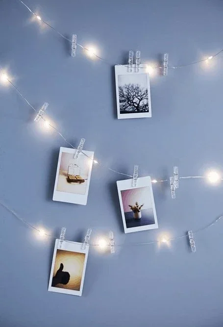 LED Lyskæde med 16 mini klemmer - VIAMAJA.DK
