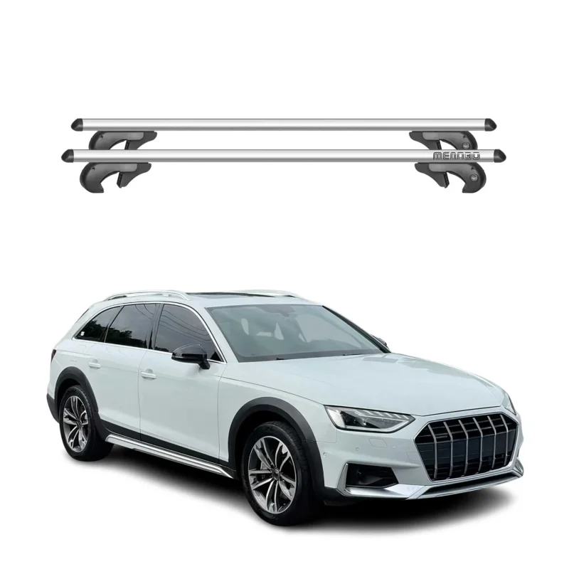 Menabo Dachträger Grundtäger für Audi Audi A4 B9 Allroad 2016-2025 Alu Silber 2x