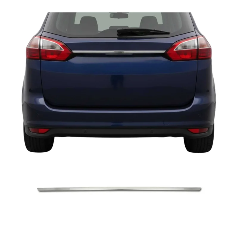 Heckklappe Kofferraumöffner Griff für Ford C-Max 2010-2019 Edelstahl Chrom