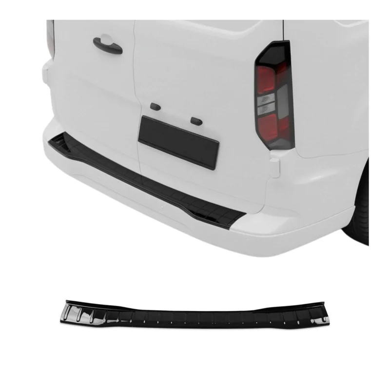 Ladekantenschutz Stoßstange für VW Transporter T7 2024-26 Acryl glänzend schwarz