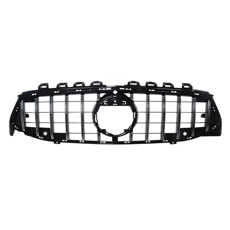 Kühlergrill Grill Frontgrill für Mercedes CLA C118 2019-2023 AMG GT Silber