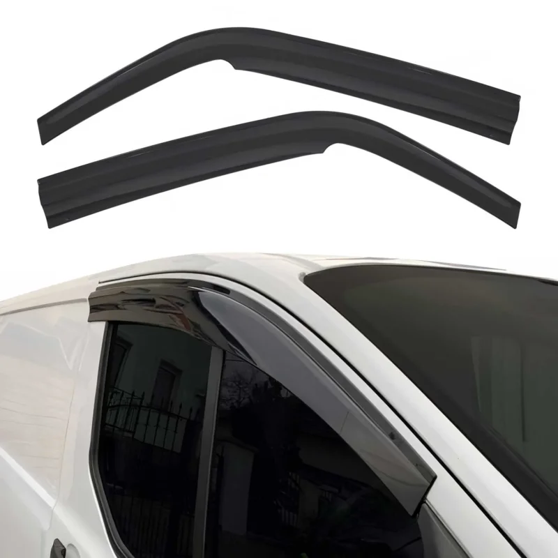 Windabweiser Regenabweiser für Renault Master 2014-2024 Schwarz 2x