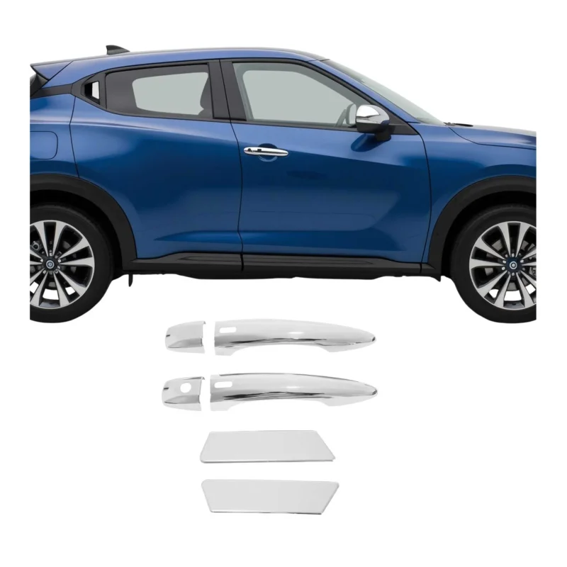 Chrom Türgriff Blende für Nissan Juke 2019-2026 4-Tür Edelstahl 6tlg