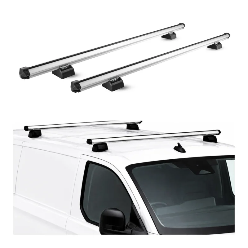 Dachträger für Peugeot Traveller 2016-2026 H1 2-Träger Aluminium Silber