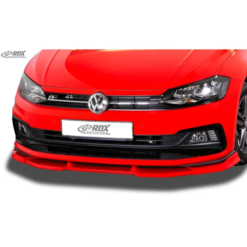 RDX Frontspoiler Vario-X für VW Polo 2G/AW R-Line/GTi 2017- Polyurethan TÜV