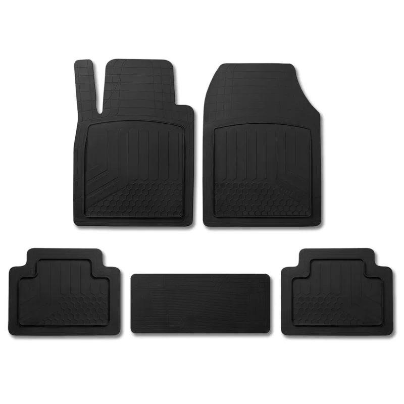 Fußmatten Gummimatten 3D Matte für Mercedes T Klasse 2021-2026 Universal 5x