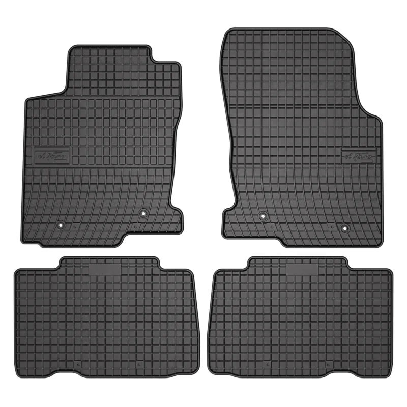 OMAC Gummi Fußmatten für Lexus NX 1 2014-2021 Automatten Gummi Schwarz 4tlg