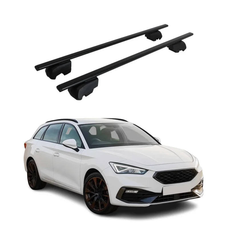 Dachträger Grundträger für Cupra Leon Sportstourer 2020-2026 75kg Stahl Schwarz