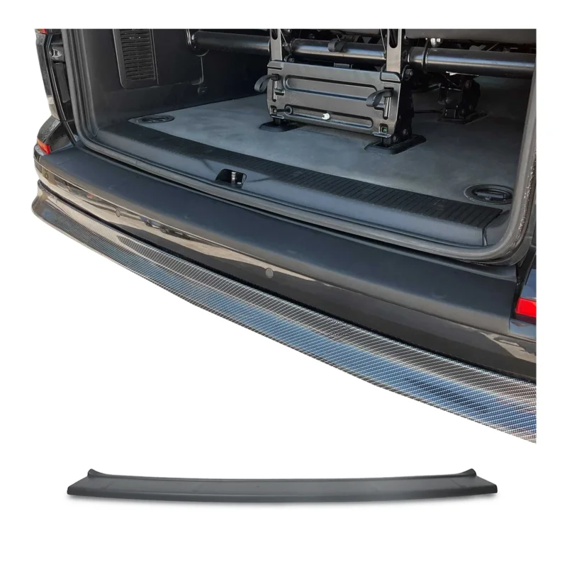 Ladekantenschutz Stoßstange für VW Transporter alle T6 2015-2024 Heckklappe matt