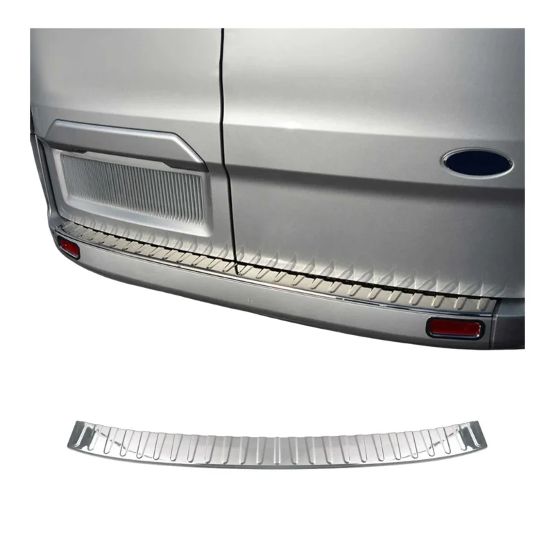 Ladekantenschutz Stoßstange für Ford Tourneo Custom I 2012-2023 Edelstahl Chrom