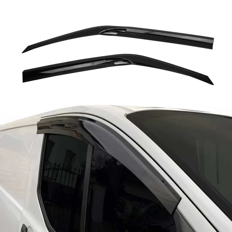 2x Windabweiser Regenabweiser für Iveco Daily 2006-2014 Acryl Dunkel