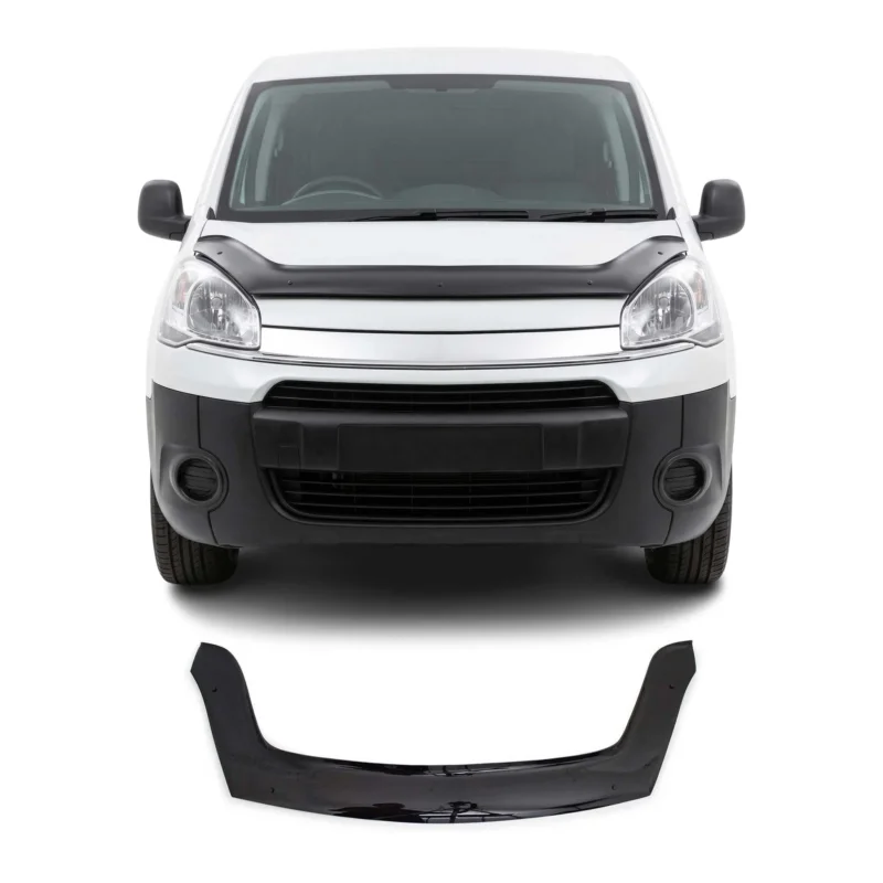 Motorhaube Deflektor Insekten für Citroen Berlingo Partner Tepee 2008-20 Dunkel