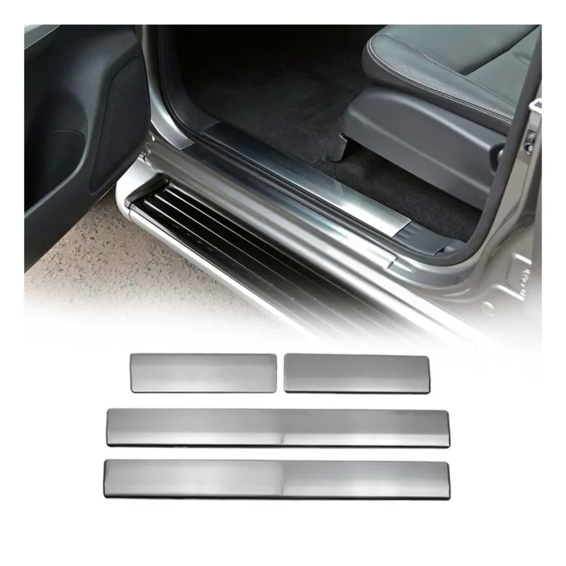Chrom Einstiegsleisten Für Nissan Navara 2004-2014 Türschutz Edelstahl 4x