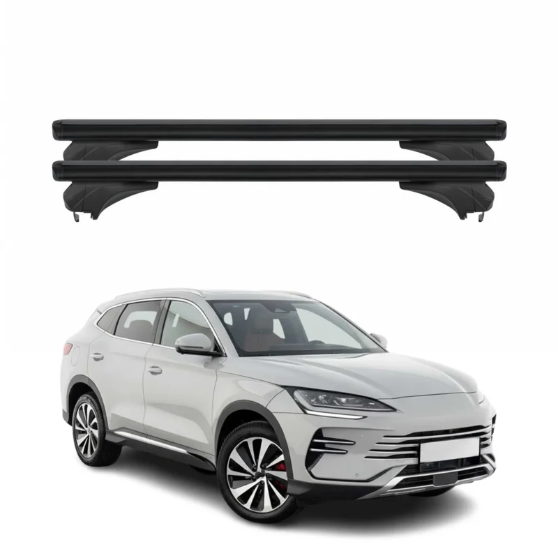 Menabo Dachträger Grundtäger für BYD Seal U SUV 2024-2026 Aluminium Schwarz 2x