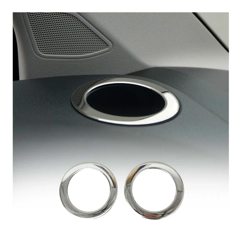 Getränkehalter Rahmen Cupholder für VW T6 T6.1 Transporter 2015-24 Chrom 2x