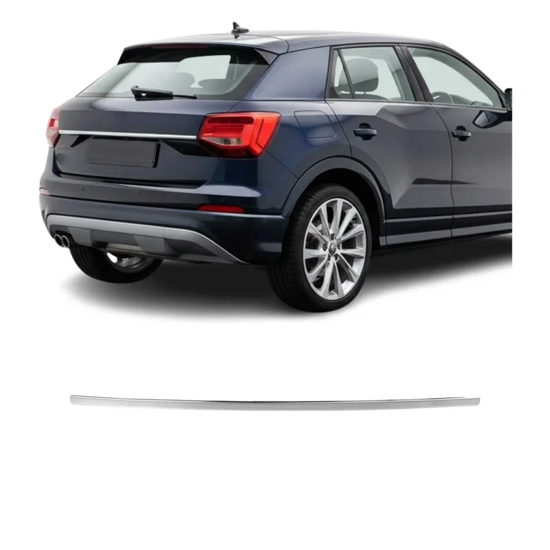 Heckklappe Kofferraumöffner Griff für Audi Q2 2017-2026 Edelstahl Chrom