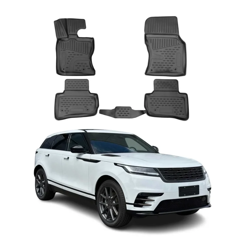 OMAC Gummimatten Fußmatten für Land Rover Range Rover Velar L560 2017-2026 4x