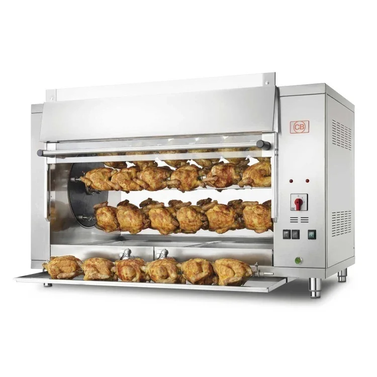 CB-Italy Elektro-Planeten-Hähnchengrill P10/4 (24P) (400V dreiphasig mit N)