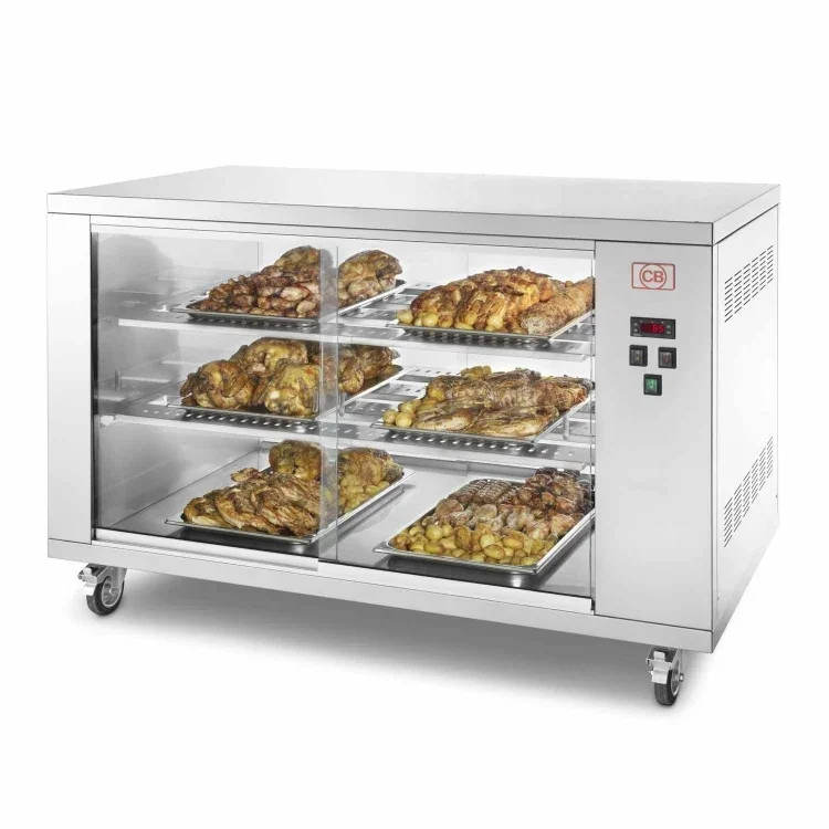 CB-Italy Warmvitrine VR-36 auf Rollen