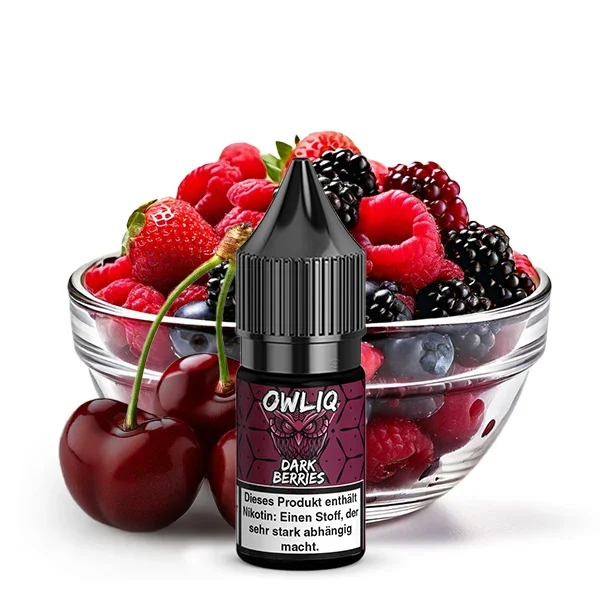 OWLIQ - Dark Berries Nikotinsalz Liquid 10 ml