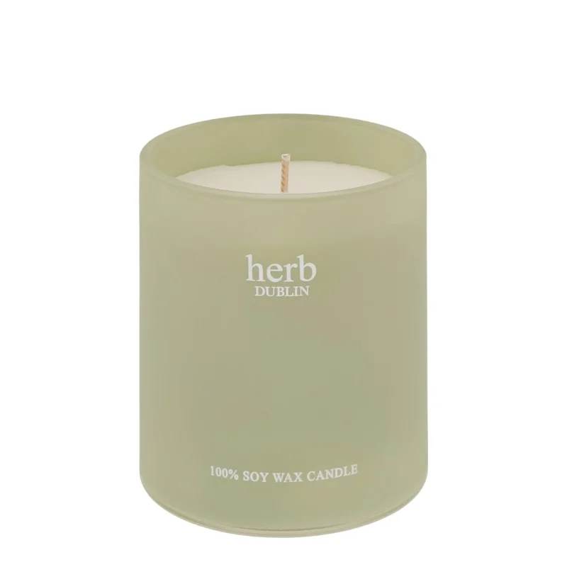 herb - HC - PE - 89 - Pfefferminze, Eukalyptus und Limette Kerze, herb DUBLIN