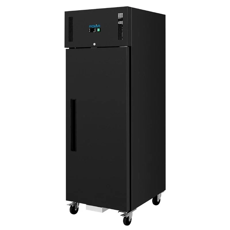 Polar Serie G Standkühlschrank Schwarz 537Ltr
