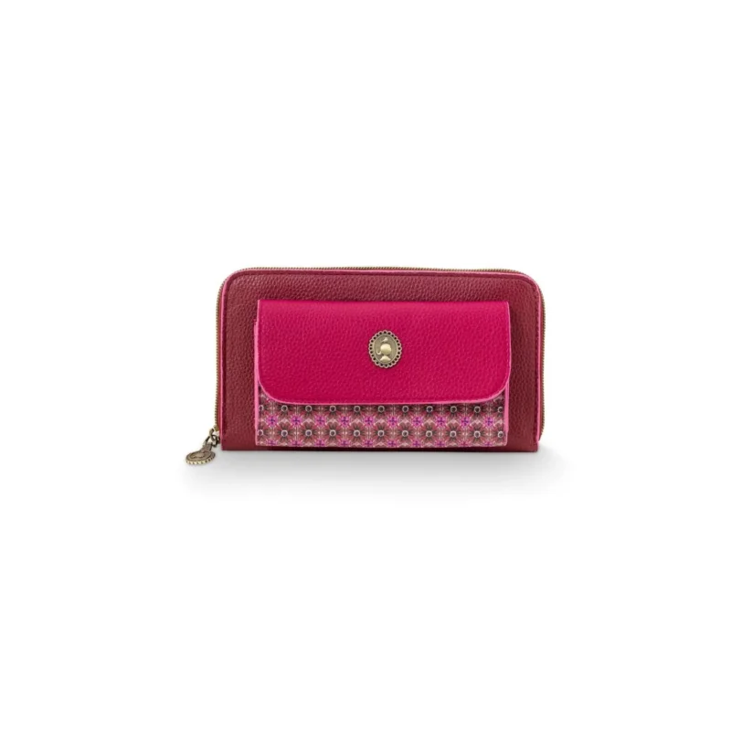 Portemonnaie "Wally" - 19,5x4,5x11 cm (Rot)