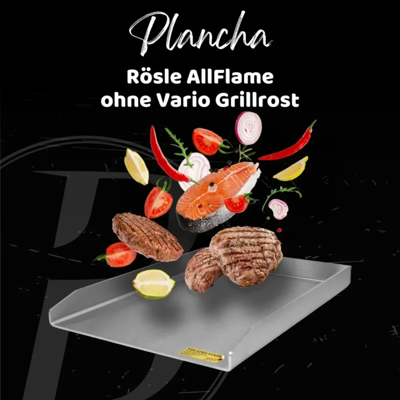 Plancha | Grillplatte | Rösle AllFlame ohne Vario Grillrost - BABOSSAPlancha | Grillplatte | Rösle AllFlame ohne Vario GrillrostPlanchaBABOSSABABOSSA