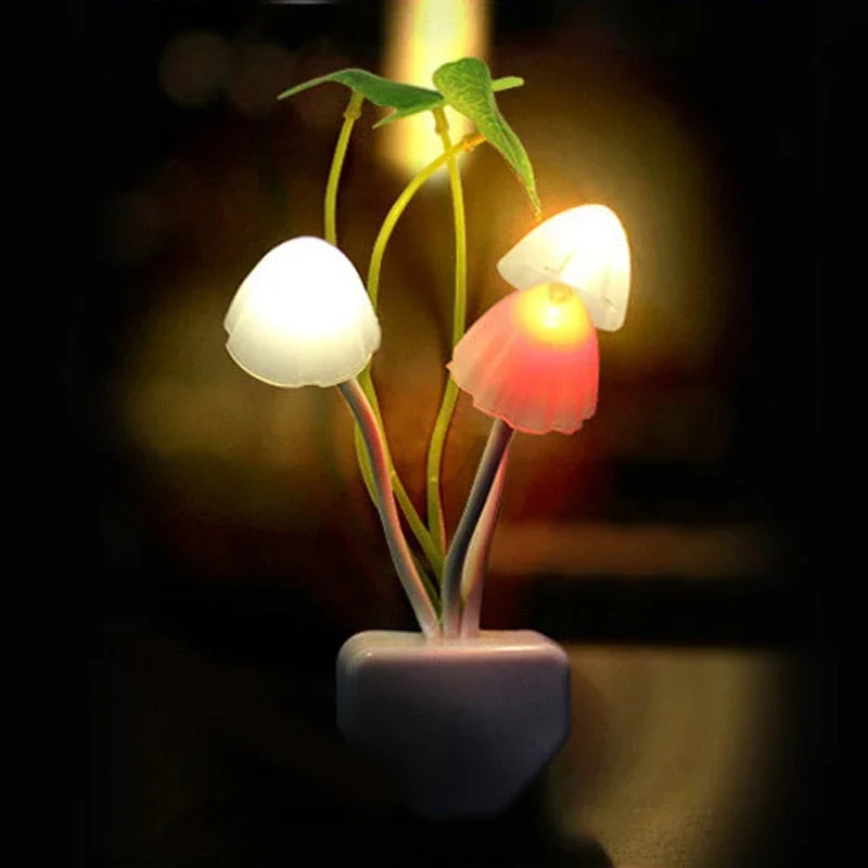 Feen Bunte Pilz Nacht Wandlampe | Karnz