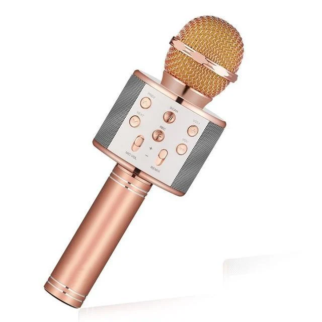 Karnz | Kabelloses Magic Karaoke Mikrofon – Bluetooth Karaoke Mikrofon