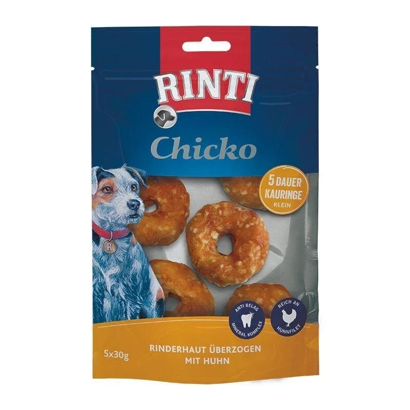 Rinti Chicko Dauer-Kauringe für Hunde