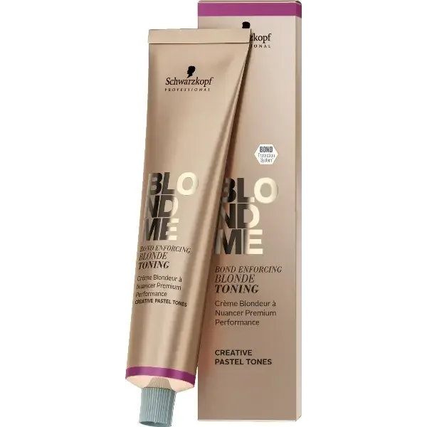 Schwarzkopf BlondMe Pastel Toning Haartoner für blondes Haar, pflegeleicht und effektiv