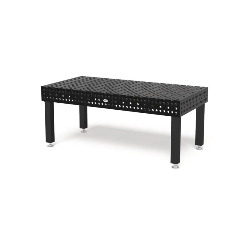 Produktansicht von Siegmund Nutentisch 4000 x 2000 x 200 mm Hexagon 8.7 System 28 Plasmanitriert, Quernuten Höhe 650 mm