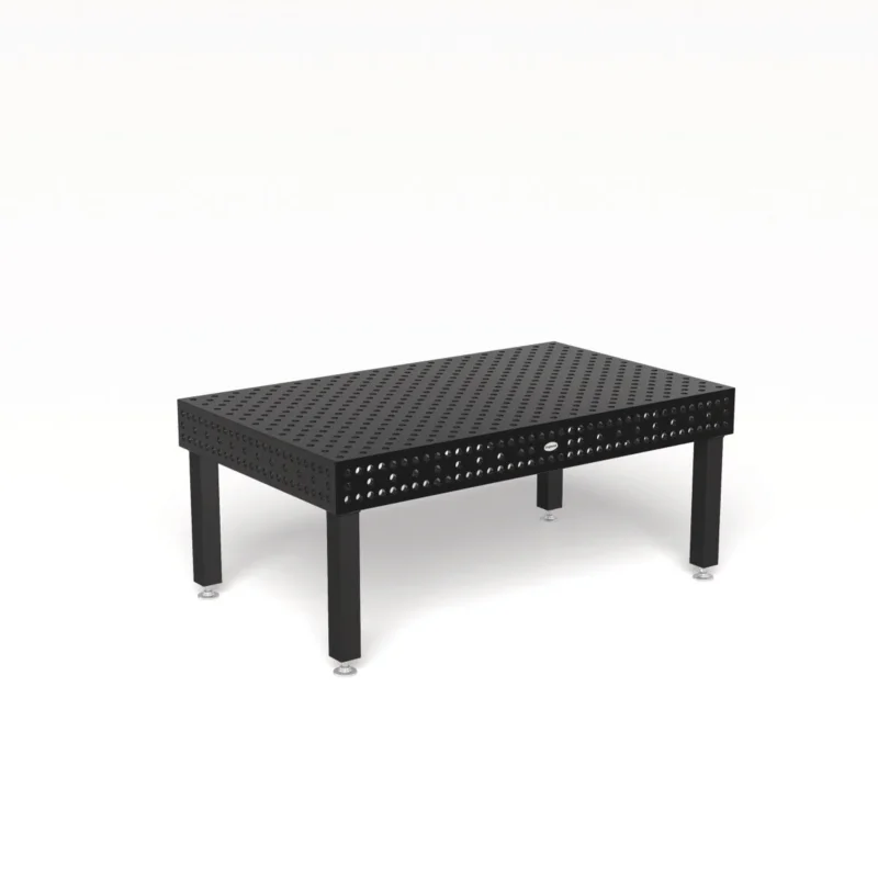 Produktansicht von Siegmund Schweißtisch 2000 x 1200 x 200 mm Professional Extreme 8.7 System 28 Plasmanitriert, Diagonalraster Höhe 750 mm