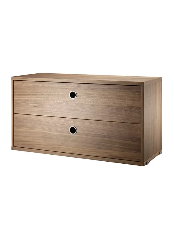 Modul m. Zwei Schubladen, B78 von String