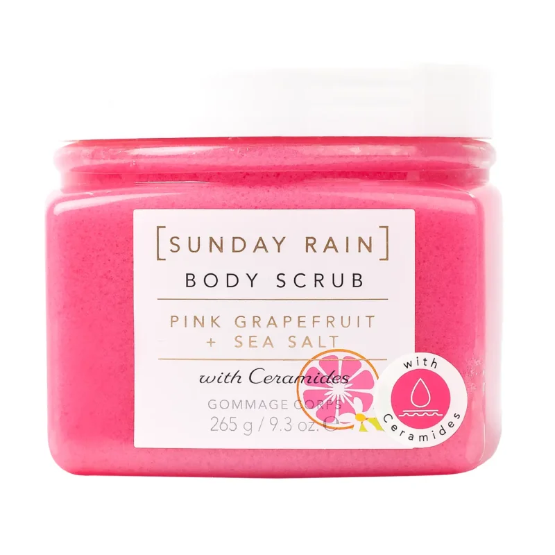 Sunday Rain Pink Grapefruit & Sea Salt Body Scrub